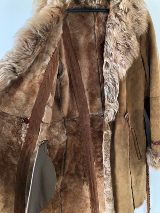 フランス製　ムートンコート