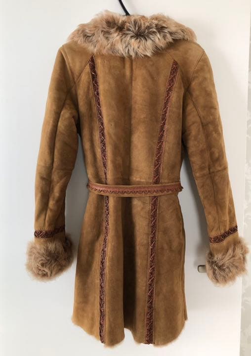 フランス製　ムートンコート