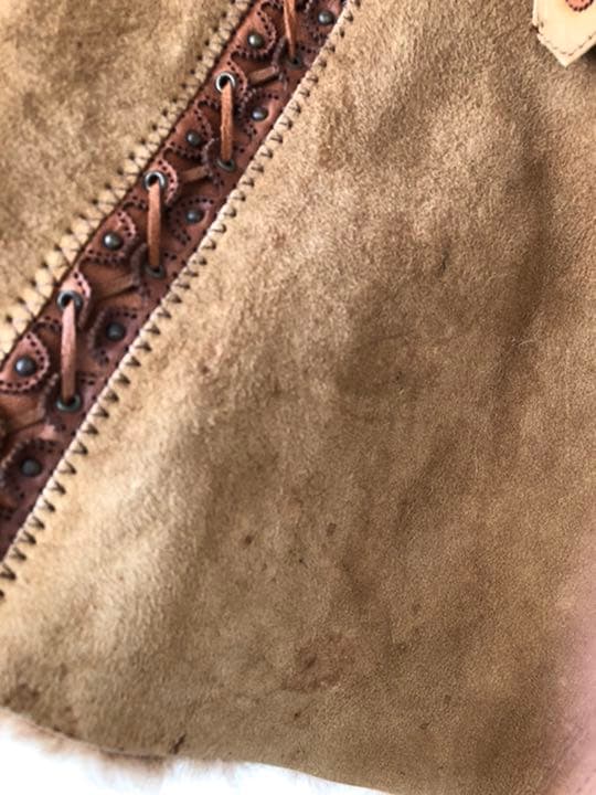 フランス製　ムートンコート