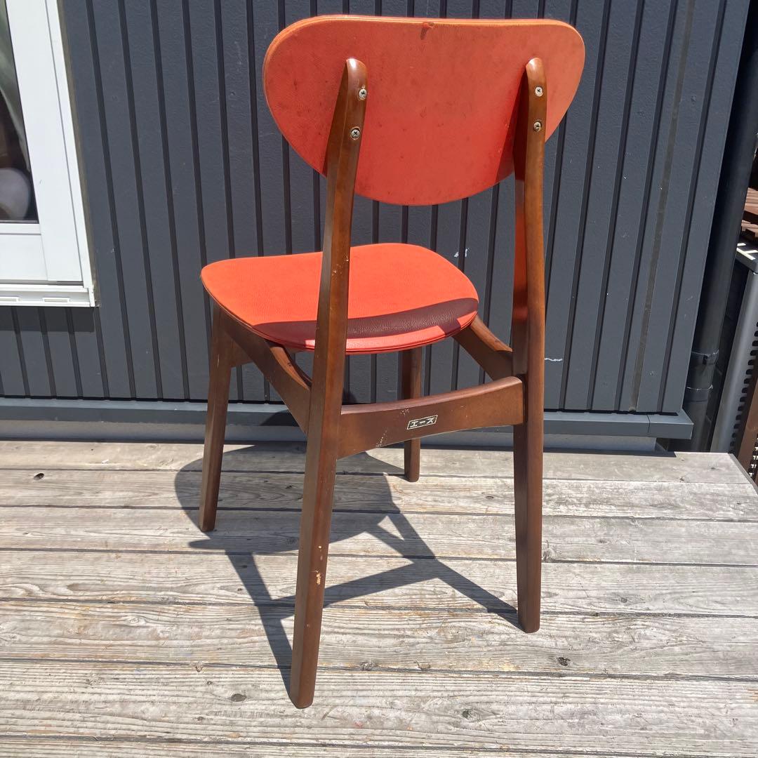 ヴィンテージ ミッドセンチュリー エース 木製椅子 ダイニングチェア 古家具