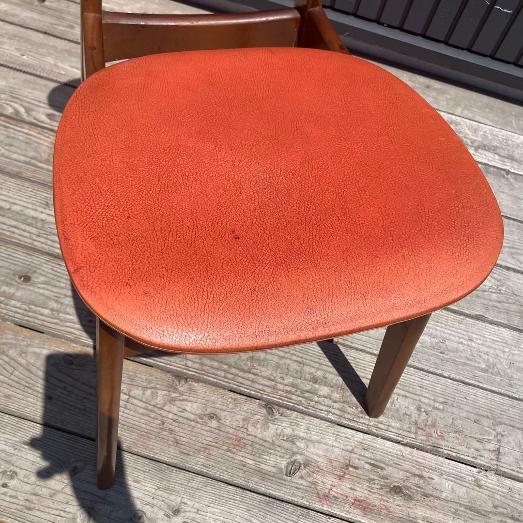 ヴィンテージ ミッドセンチュリー エース 木製椅子 ダイニングチェア 古家具