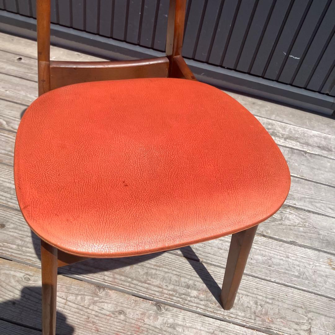 ヴィンテージ ミッドセンチュリー エース 木製椅子 ダイニングチェア 古家具