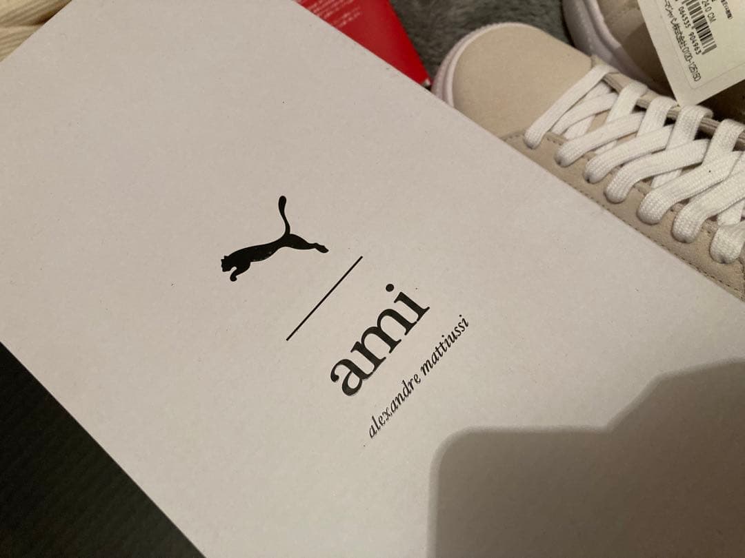 大人気コラボ PUMA X AMI 完売 PUMAamiコラボスニーカー