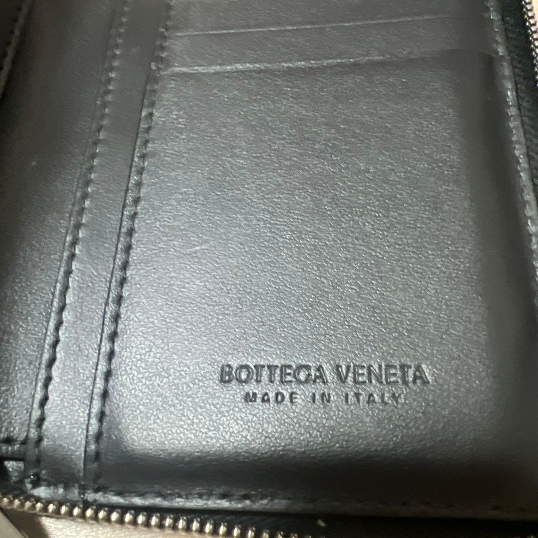 超美品　BOTTEGA VENETA カセットジップアラウンドウォレット　財布