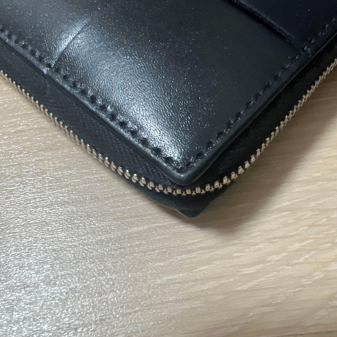 超美品　BOTTEGA VENETA カセットジップアラウンドウォレット　財布