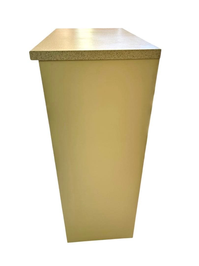 レンジボード コンセント付き モダンキッチン収納キャビネット ガラス扉付き 美品