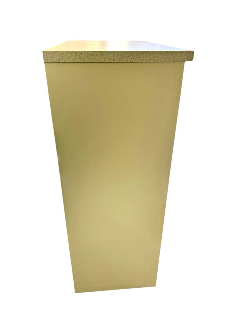 レンジボード コンセント付き モダンキッチン収納キャビネット ガラス扉付き 美品