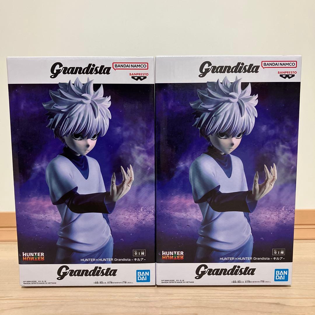 ハンターハンター　フィギュア　13点まとめ売り　グランディスタ　キルア　クロロ
