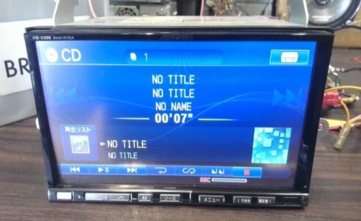 アルパイン VIE-X088 20系アルファードパネル付 8インチ フルセグ