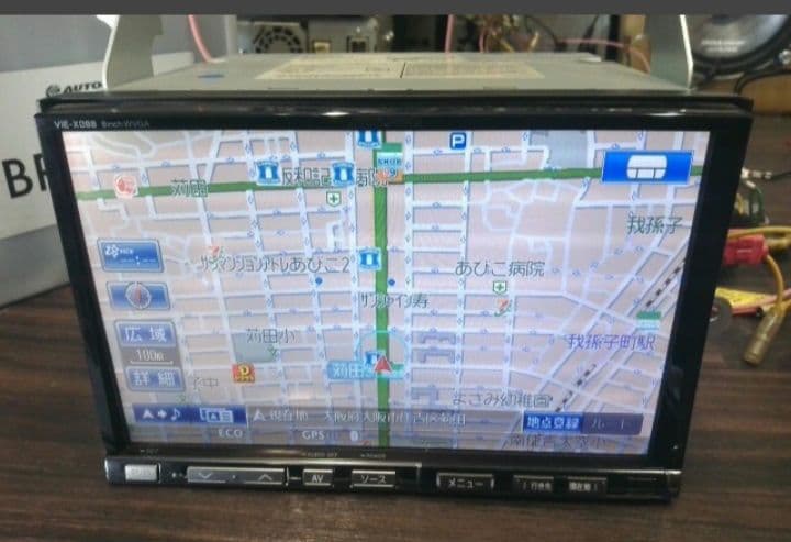 アルパイン VIE-X088 20系アルファードパネル付 8インチ フルセグ