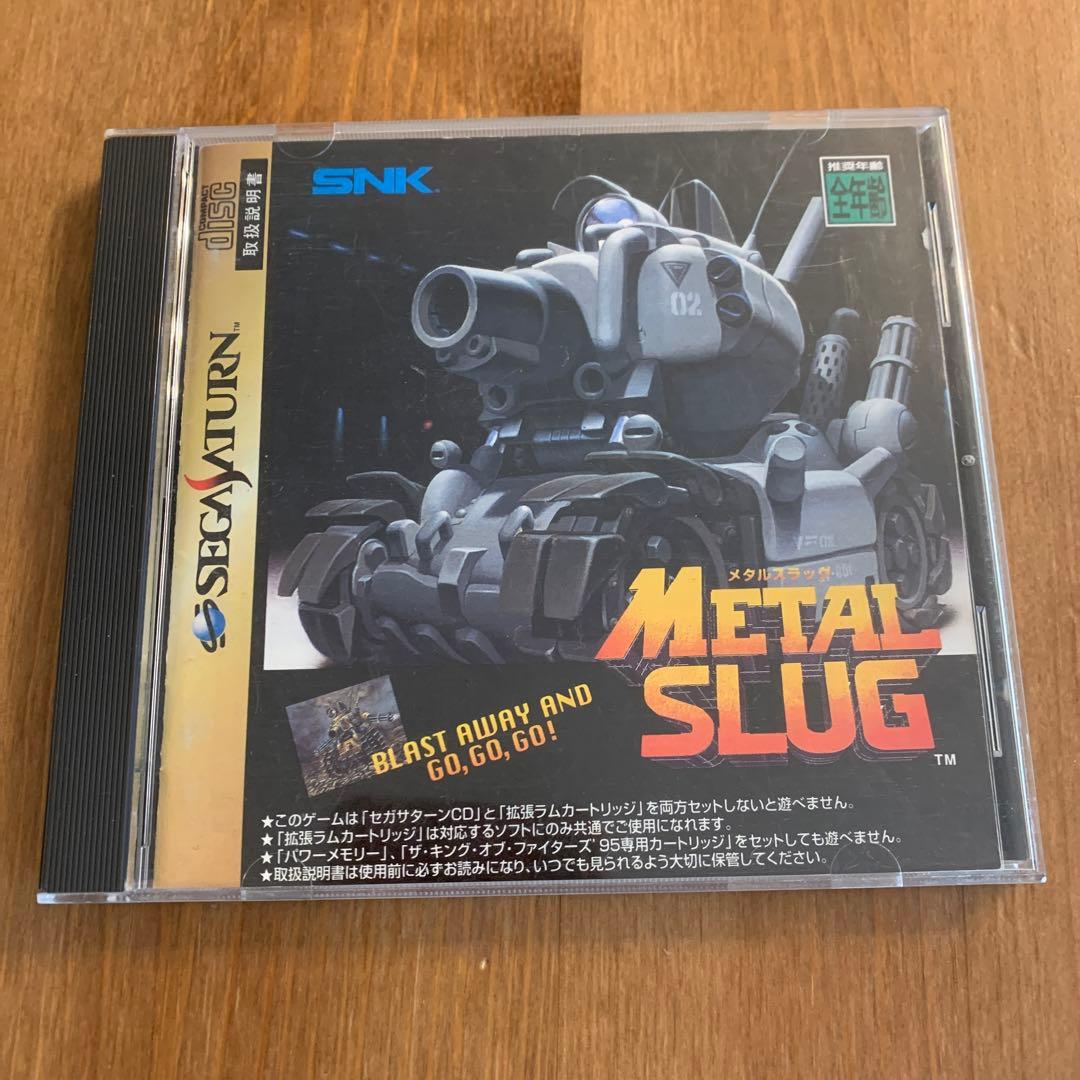 L SLUG メタルスラッグ セガサターン　disk SNK