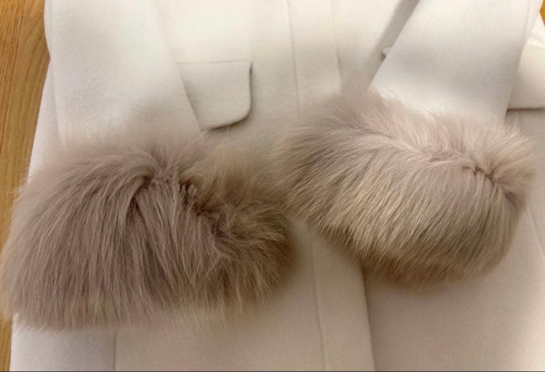 Apuweiser-riche ファー付きロングコート サイズ0 5wayコート