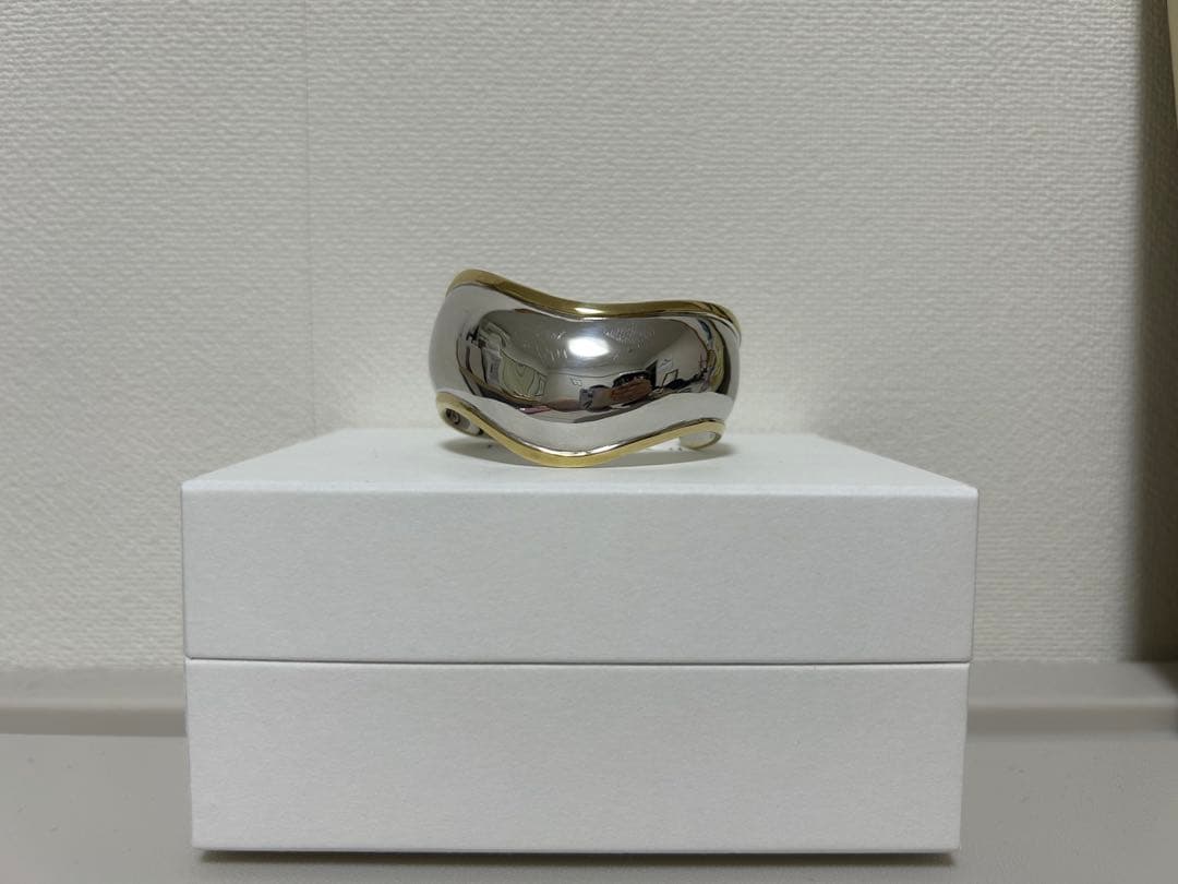 アクセサリー JAMIRAY Wavy silver bangle