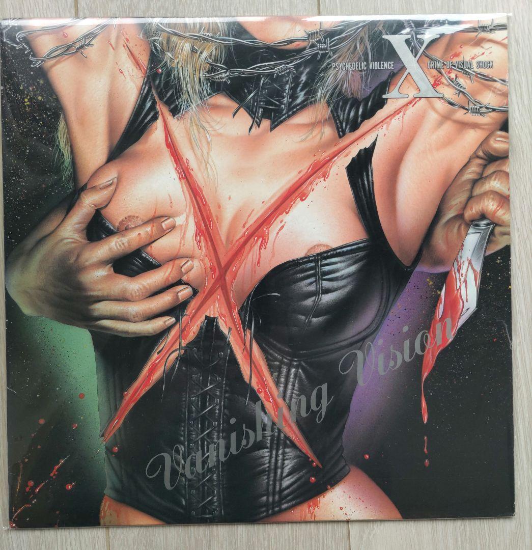 X 　アナログ　レコード 「VANISHING VISION」 美品