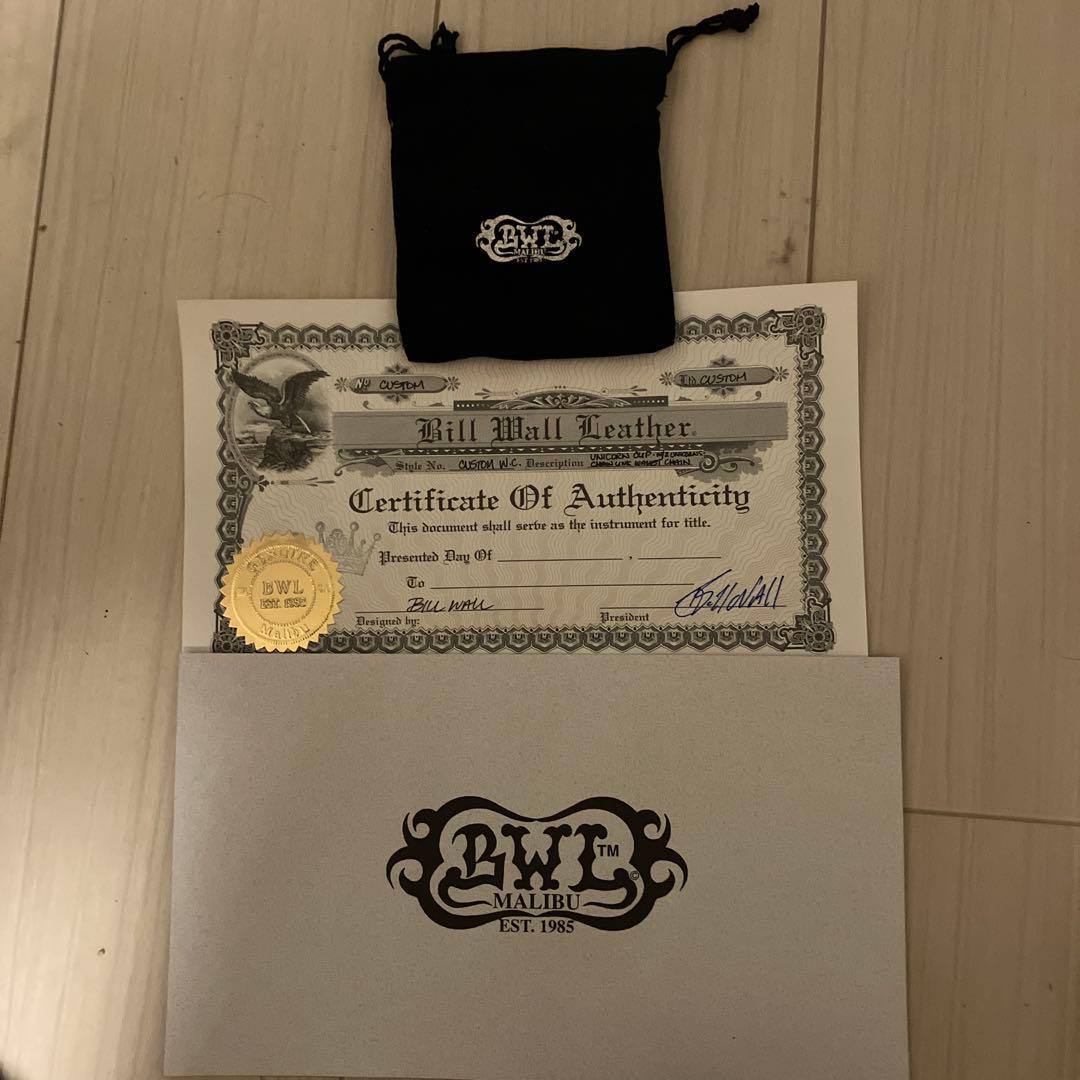 はやしさん専用ビルウォールレザーユニコーン　ウォレットチェーン リンクスカルバー