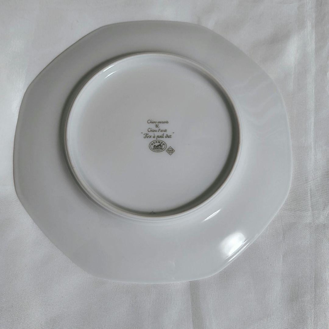 未使用 エルメス シャス 八角プレート ワイヤーフォックステリア