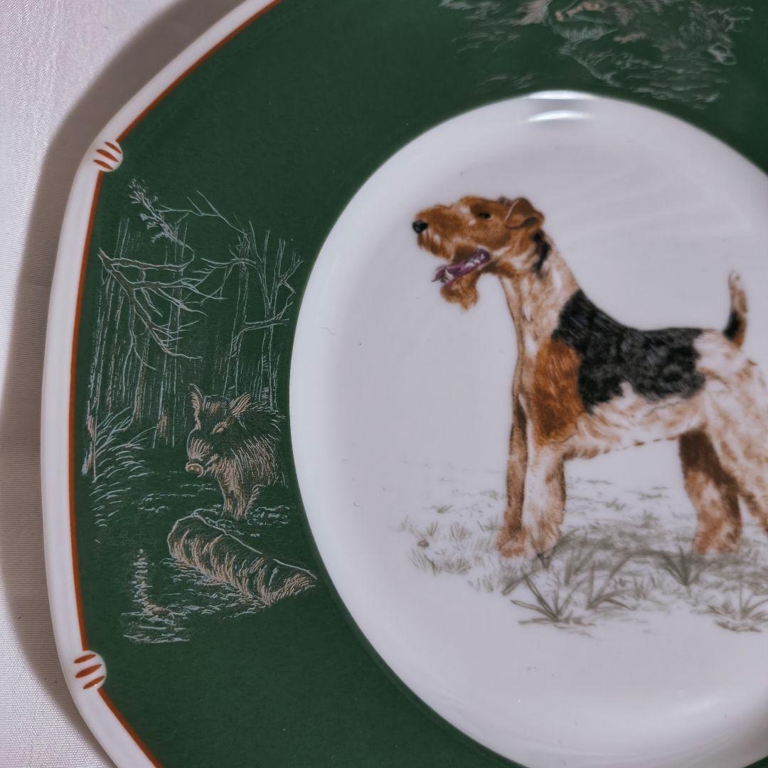 未使用 エルメス シャス 八角プレート ワイヤーフォックステリア