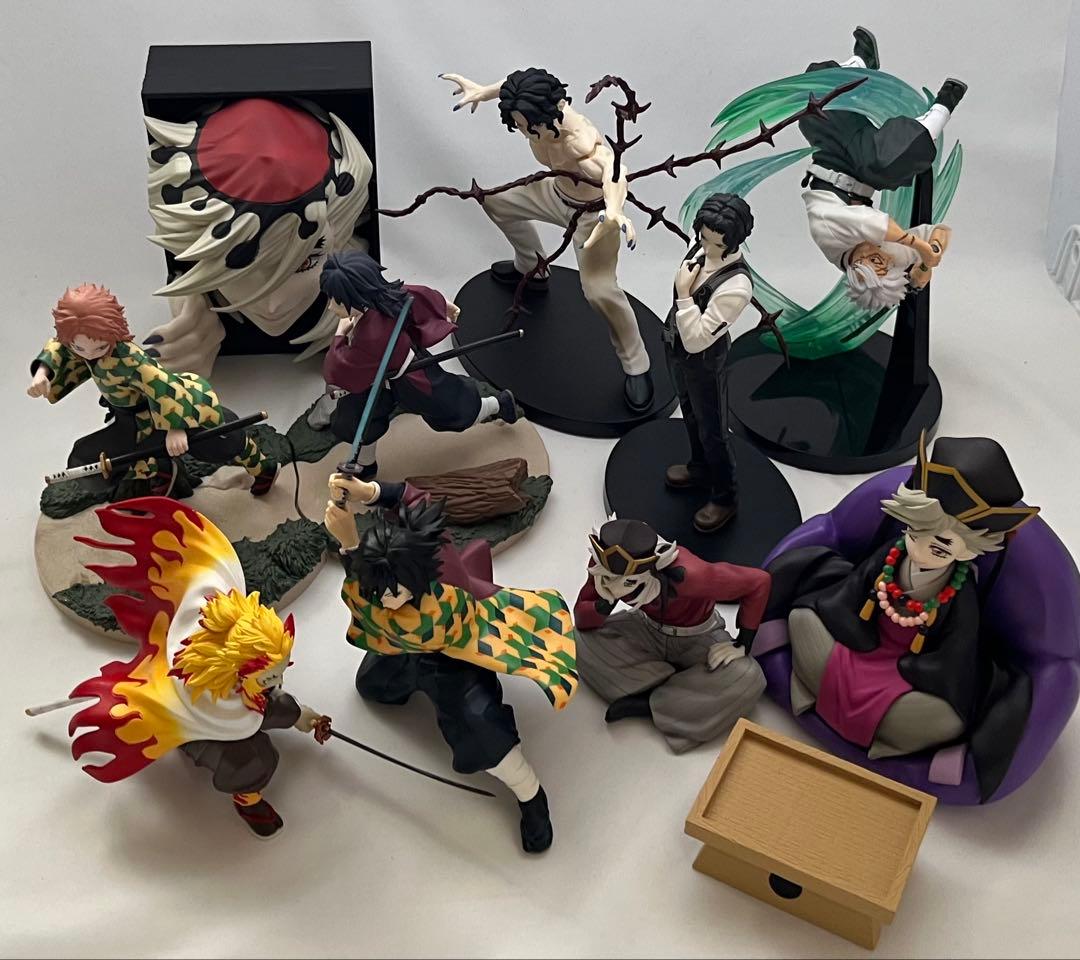 鬼滅の刃 フィギュア 10点セット 箱無し
