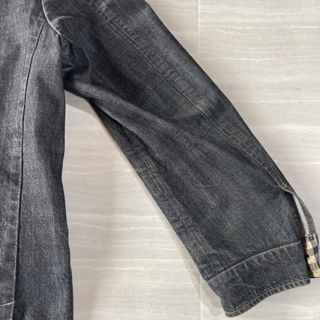 Burberry デニムジャケット XL カバーオール ノバチェック 三陽商会