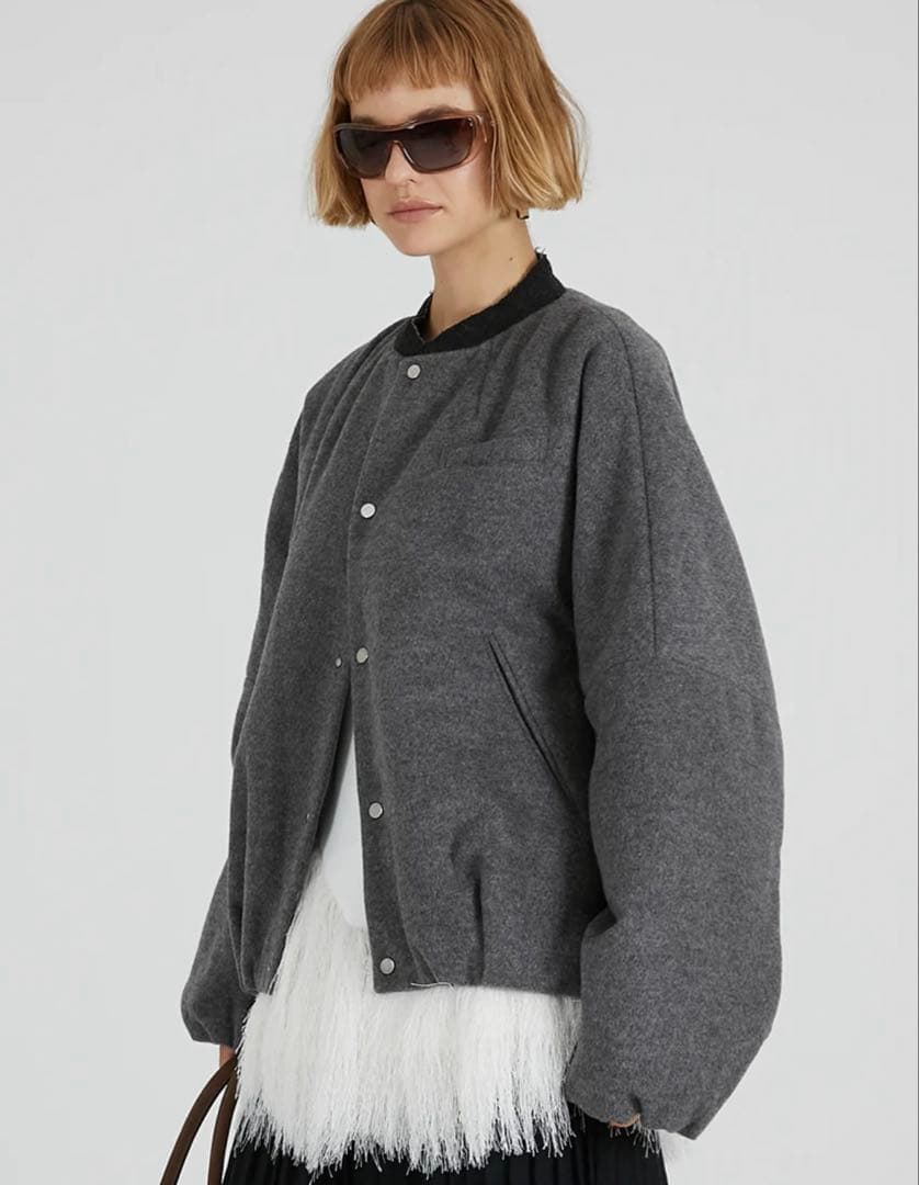 最終値下げ　今期)プランクプロジェクトwool balloon blouson