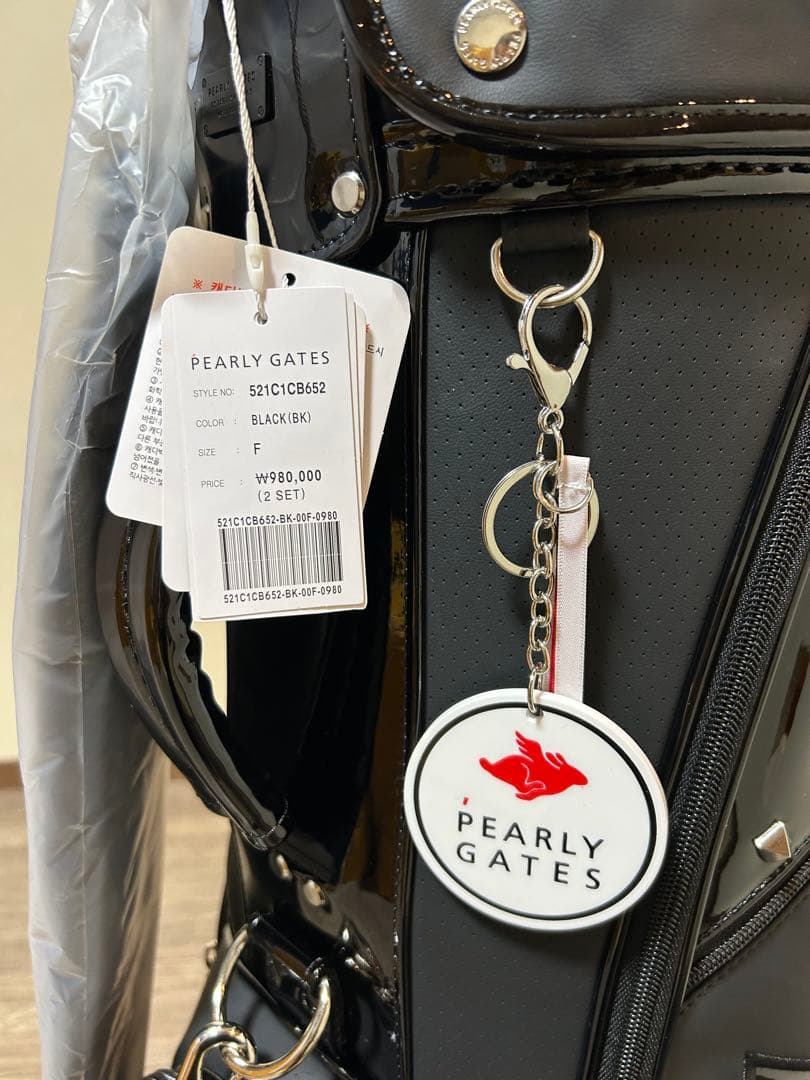PEARLY GATES パーリーゲイツ　キャスター付キャディバック未使用タグ付