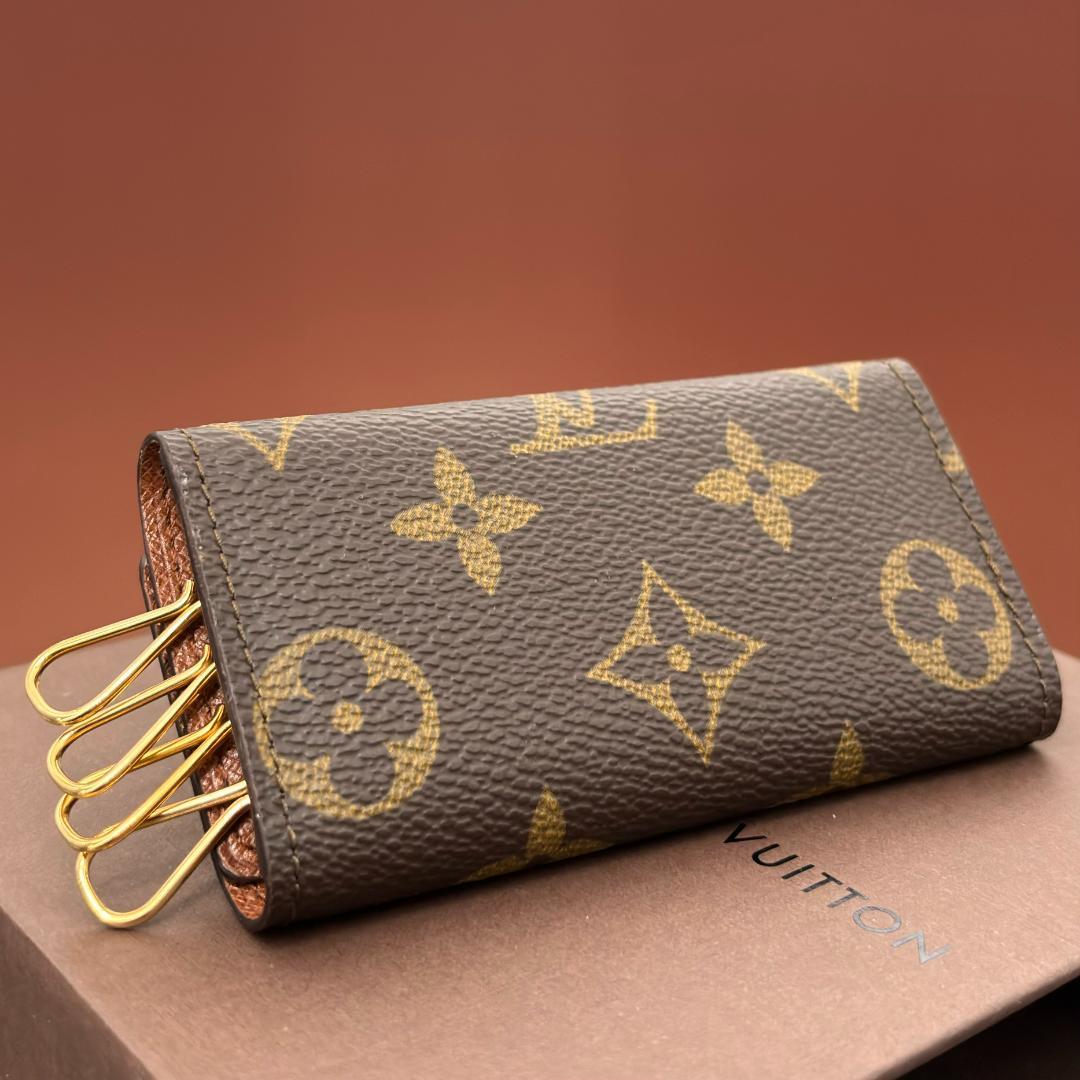 ✨極美品✨ルイヴィトン モノグラム ミュルティクレ4 キーケース ブラウン