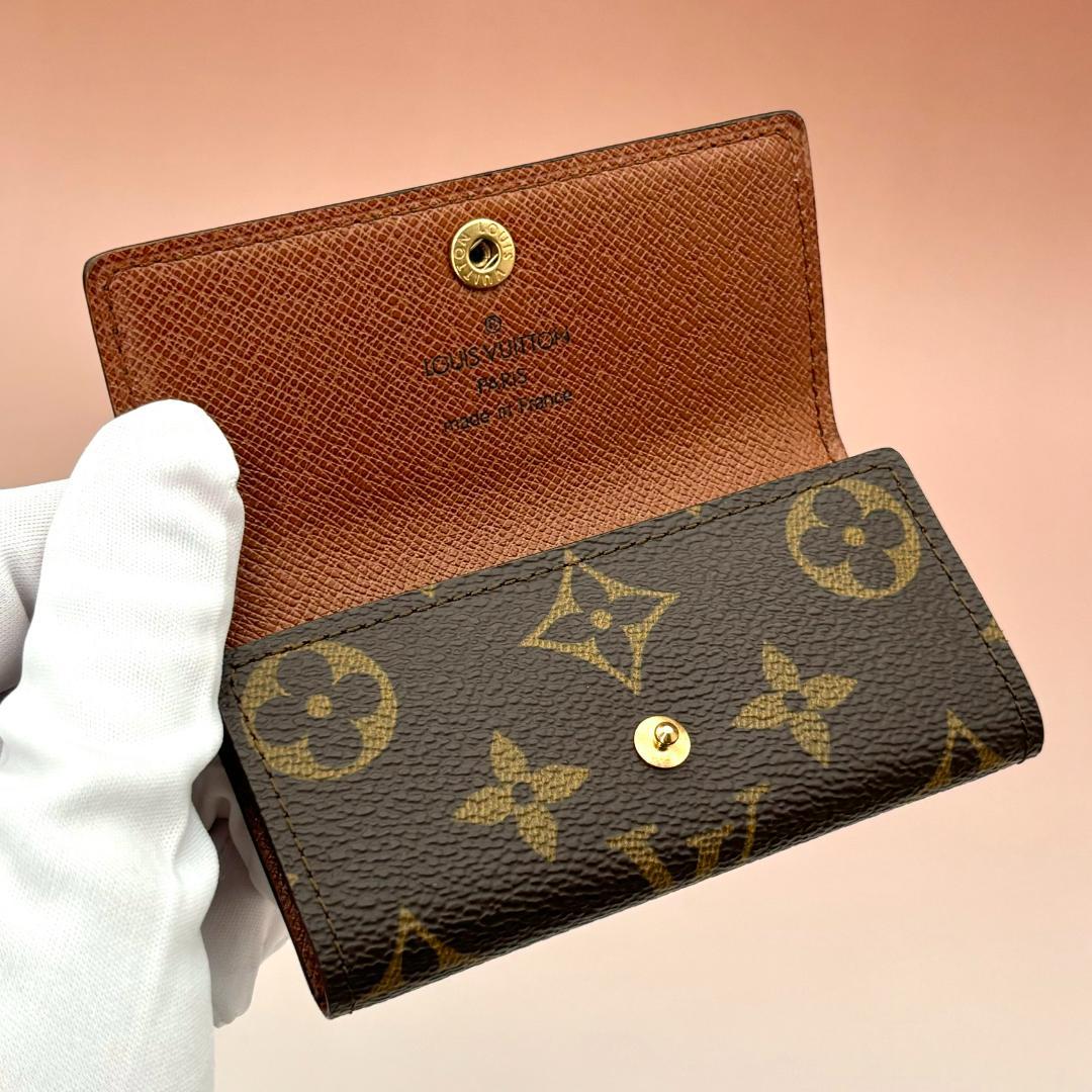 ✨極美品✨ルイヴィトン モノグラム ミュルティクレ4 キーケース ブラウン