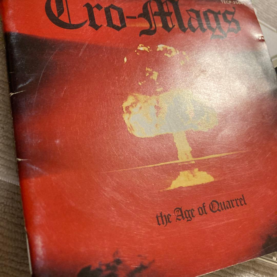 国内盤 CRO-MAGS - THE AGE OF QUARREL