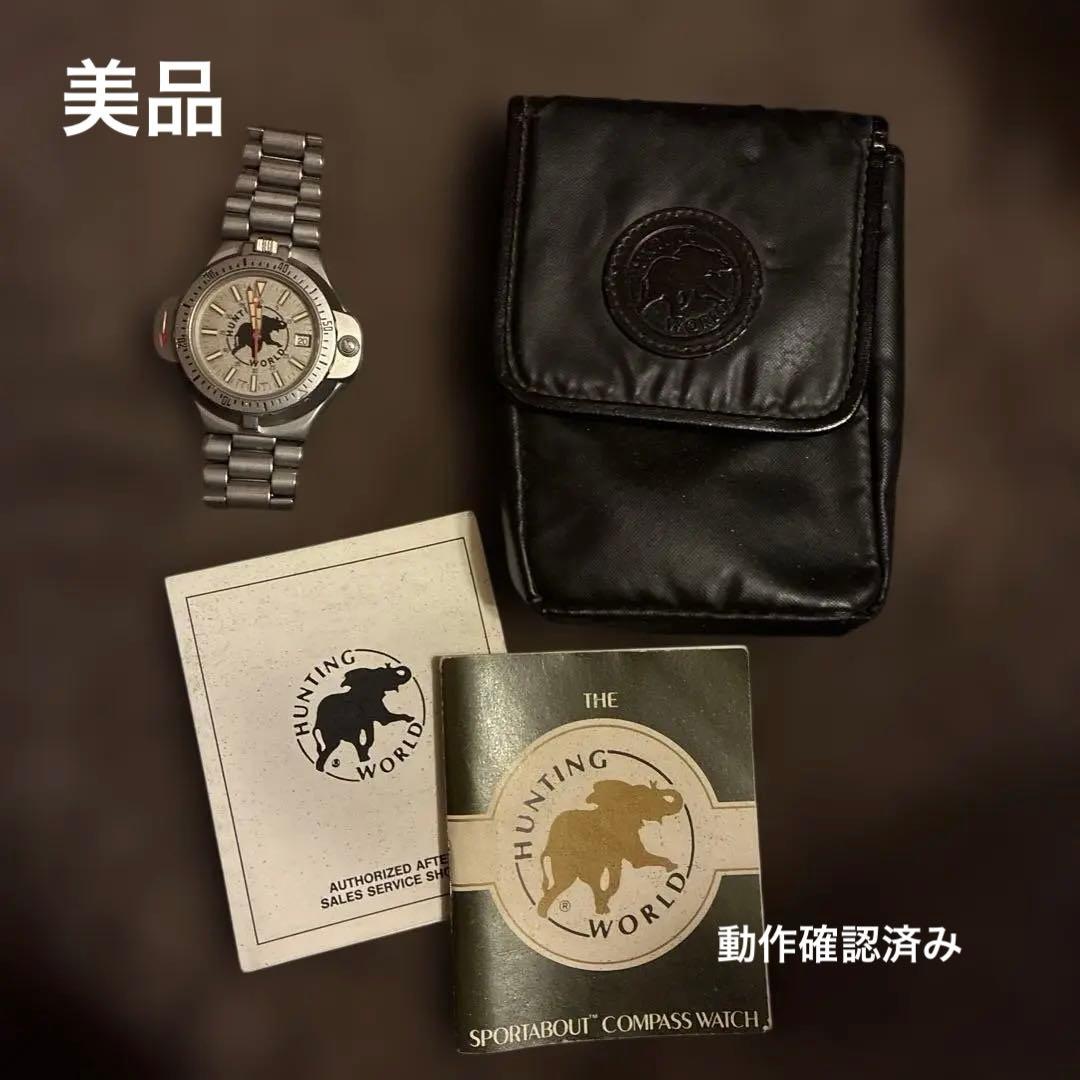 HUNTING WORLD ハンティングワールドメンズ クォーツ腕時計