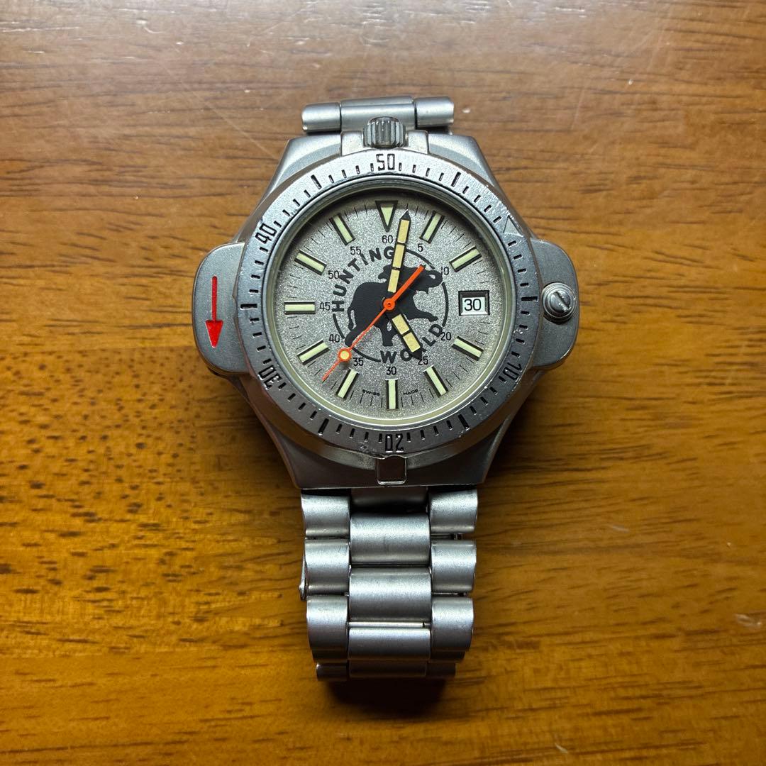 HUNTING WORLD ハンティングワールドメンズ クォーツ腕時計