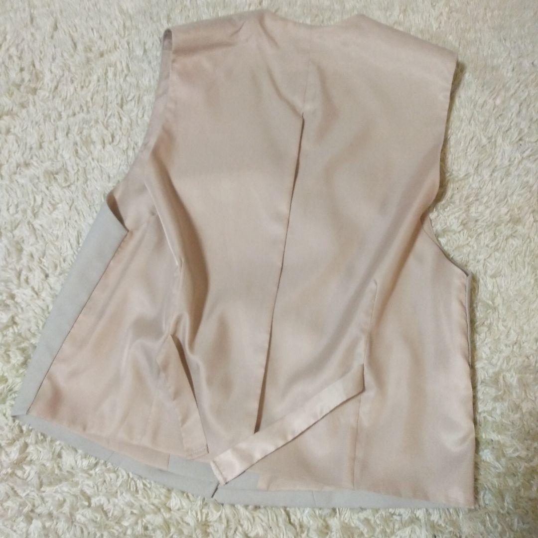 ロウクラシック　Low classic ノーカラージャケット　ベスト　L