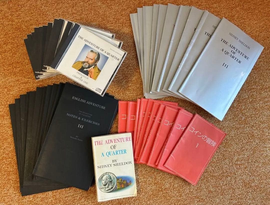 THE ADVENTURE OF A QUARTERセットCD12枚/書籍34冊