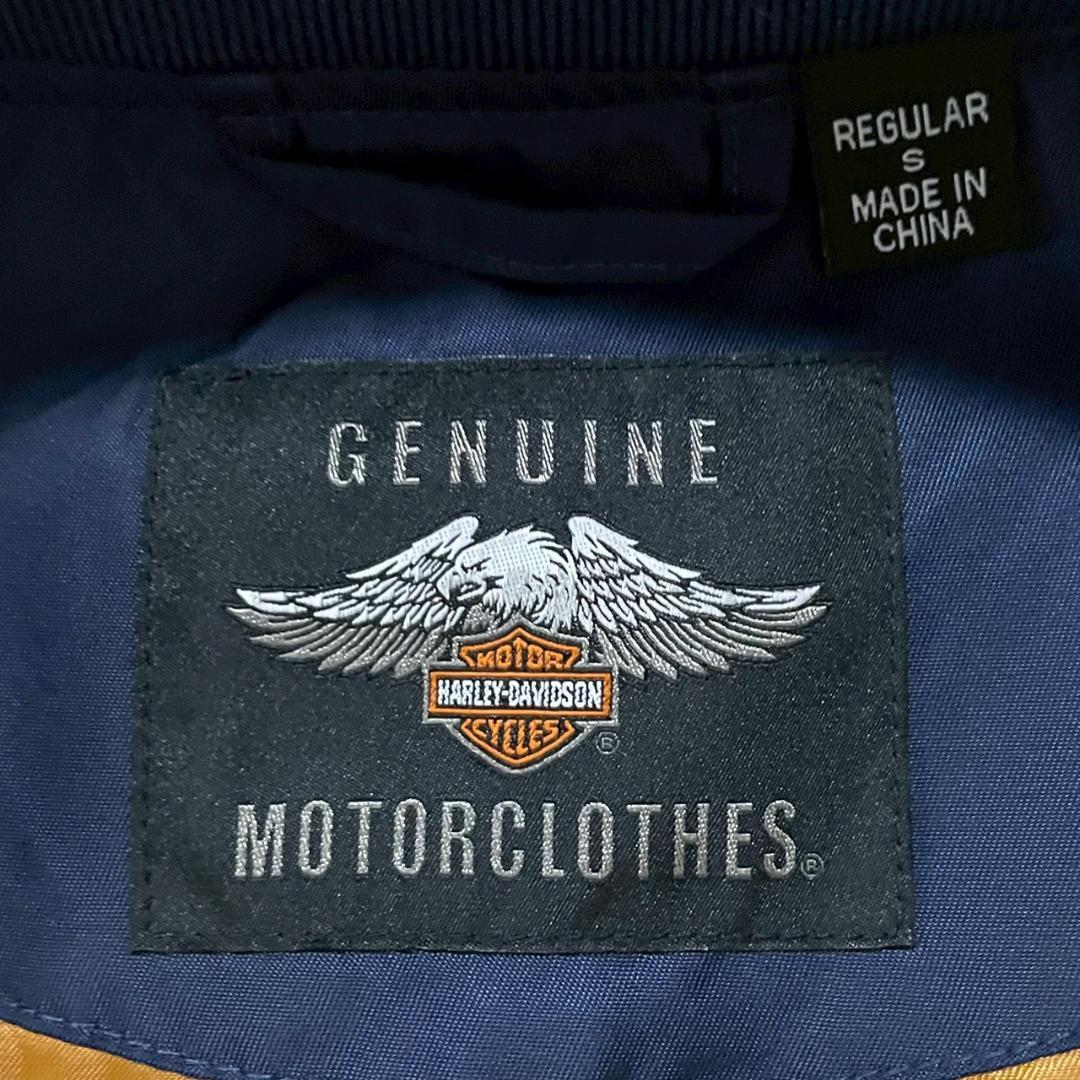 超美品 HARLEY-DAVIDSON MA-1 ナイロン ボンバー S 短丈