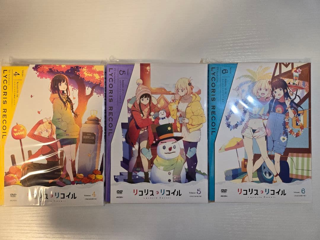 リコリス・リコイル LYCORIS RECOIL DVD全巻(完全生産限定版)