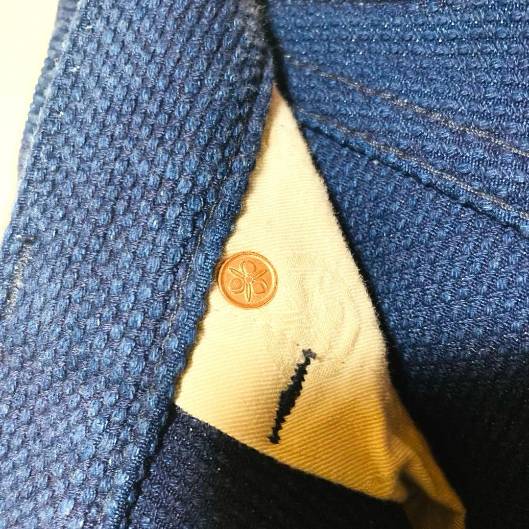 桃太郎ジーンズ W32 刺し子ナローテーラードパンツ M〜L相当 日本製