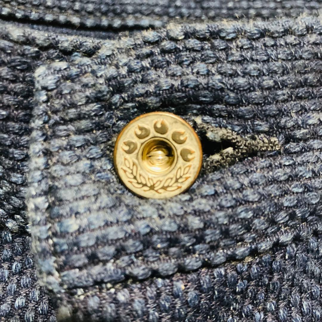 桃太郎ジーンズ W32 刺し子ナローテーラードパンツ M〜L相当 日本製