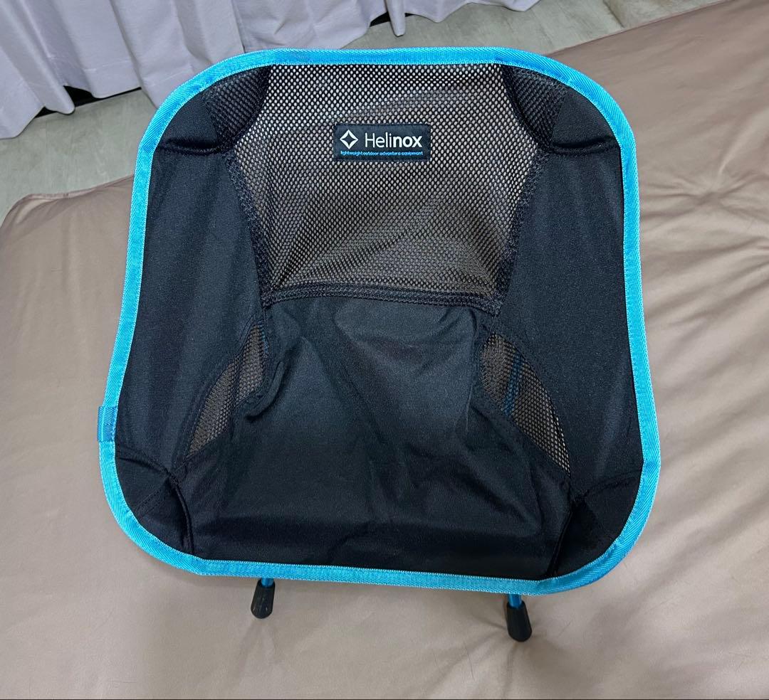 Helinox チェアワン　ミニ　アウトドアチェア ブラック/ブルー