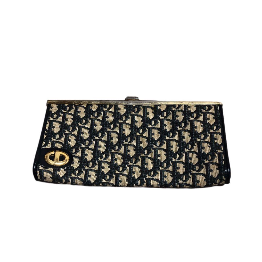 クリスチャン ディオール クラッチバッグ トロッター CDロゴ ヴィンテージ