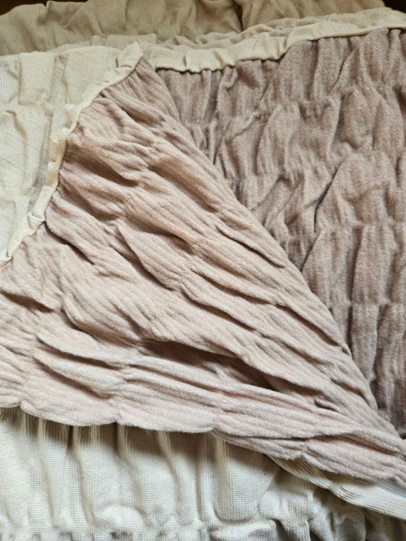 ロマンス小杉　通販生活　ヒートコットン　掛けふとんカバー　2枚セット