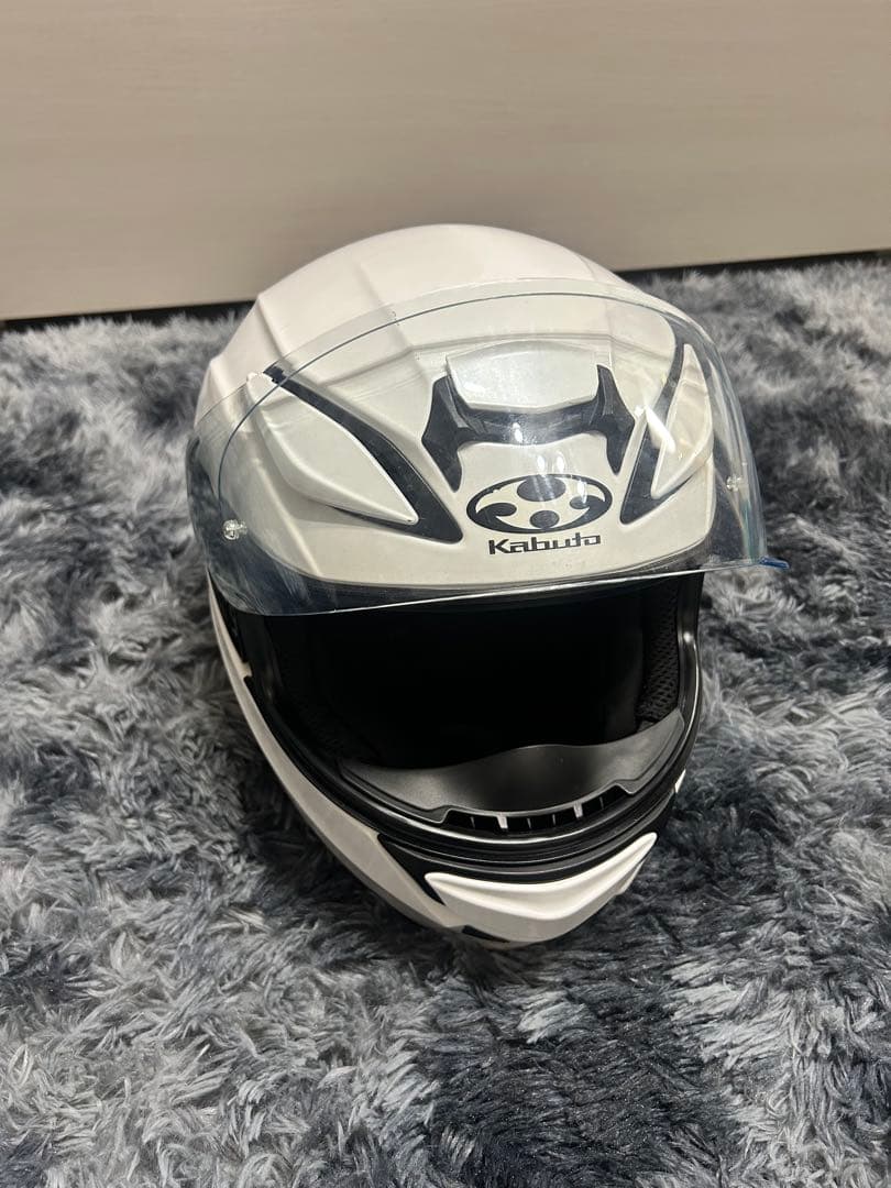 OGK KABUTO カブトSHUMA（シューマ）パールホワイト Mサイズ