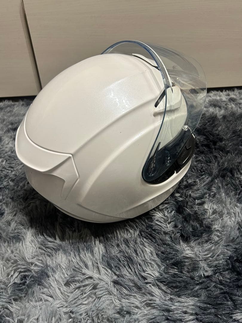 OGK KABUTO カブトSHUMA（シューマ）パールホワイト Mサイズ