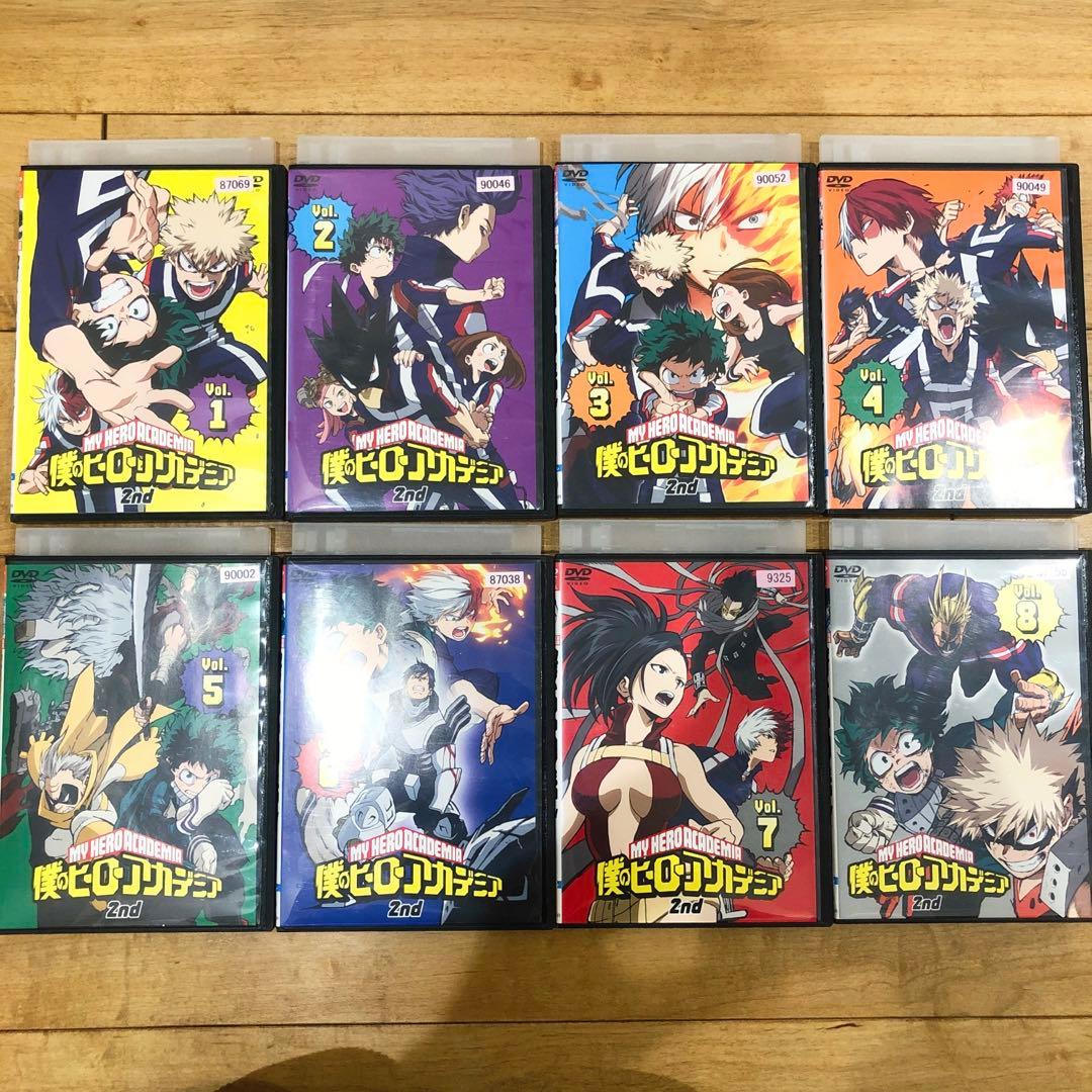 僕のヒーローアカデミア　1st/2nd/3rd/4th　全27巻セット　DVD