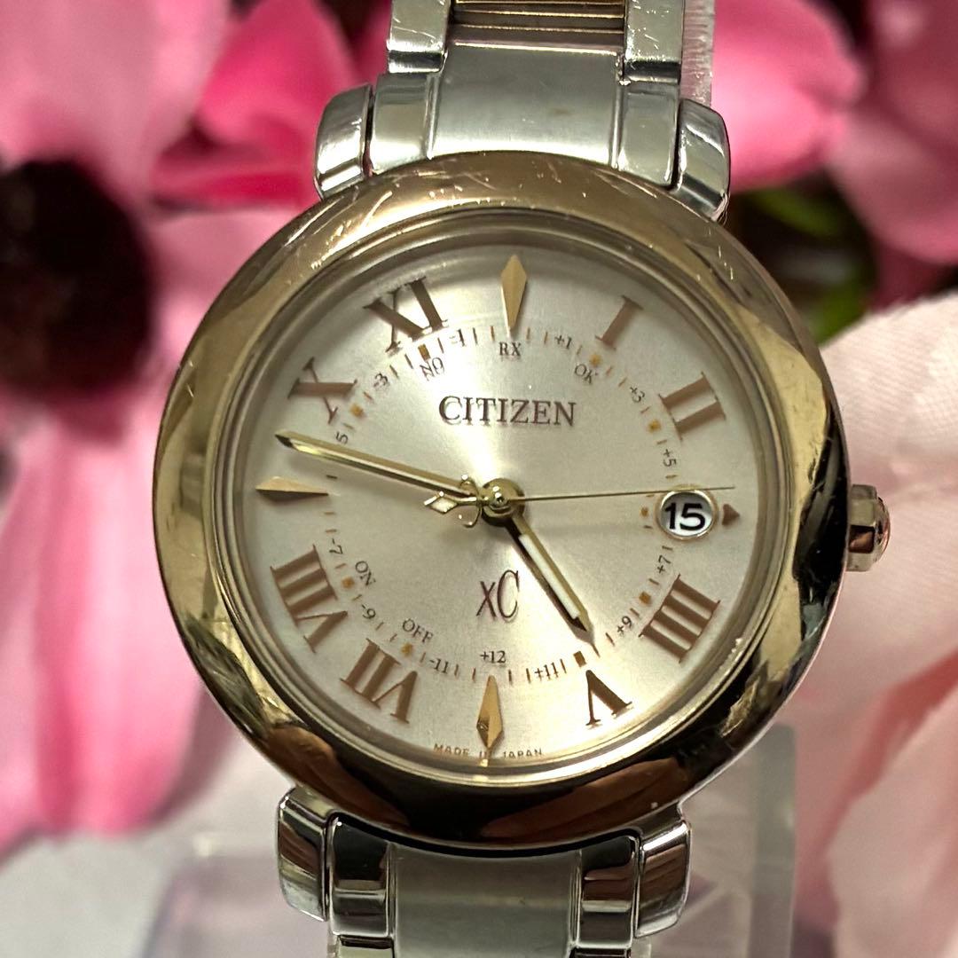 【美品】シチズン クロスシー XC ヒカリコレクション 箱付き 腕時計