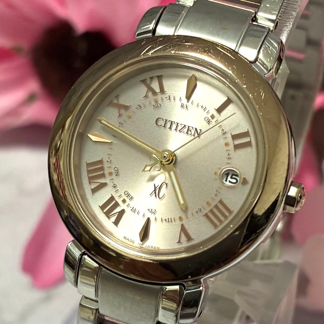 【美品】シチズン クロスシー XC ヒカリコレクション 箱付き 腕時計