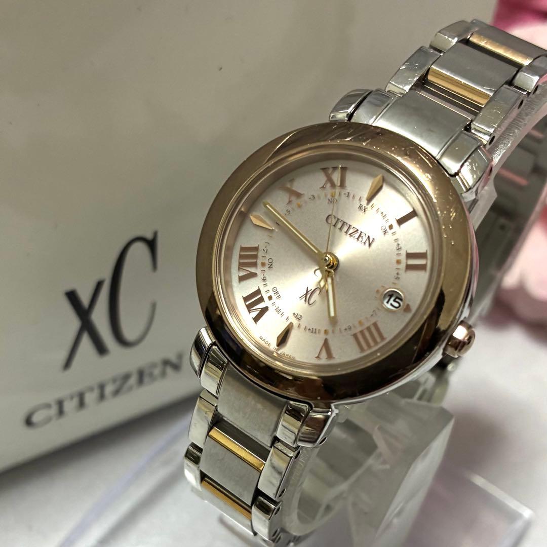 【美品】シチズン クロスシー XC ヒカリコレクション 箱付き 腕時計