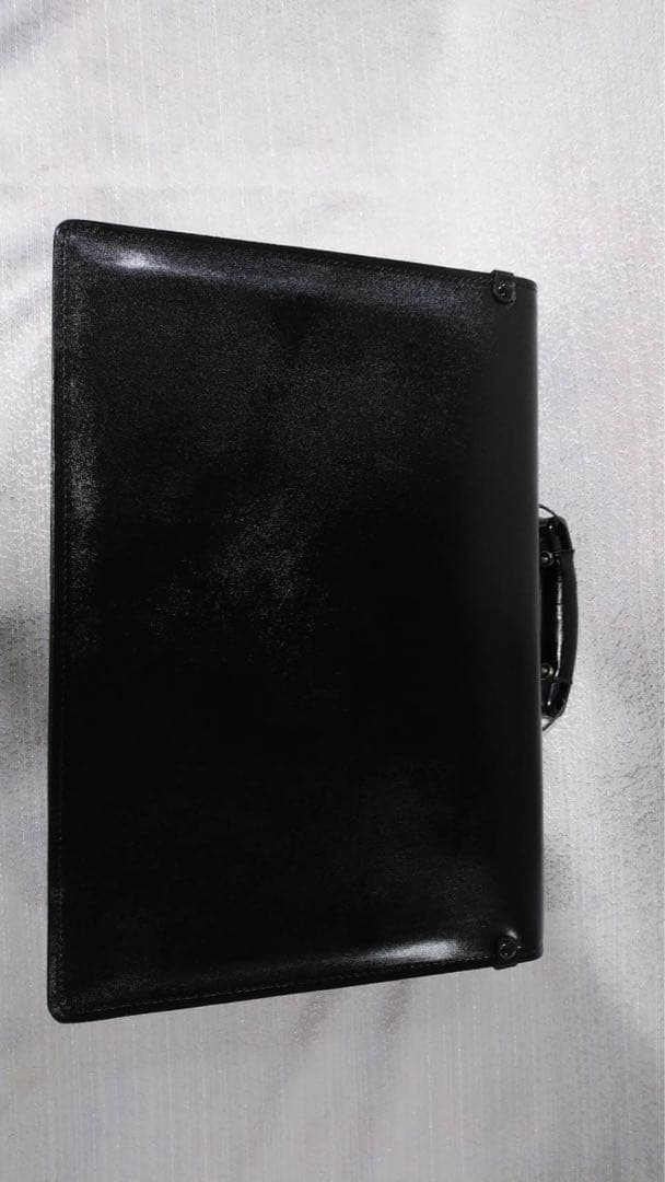 牛革製　学生鞄　レトロ　昭和　未使用品