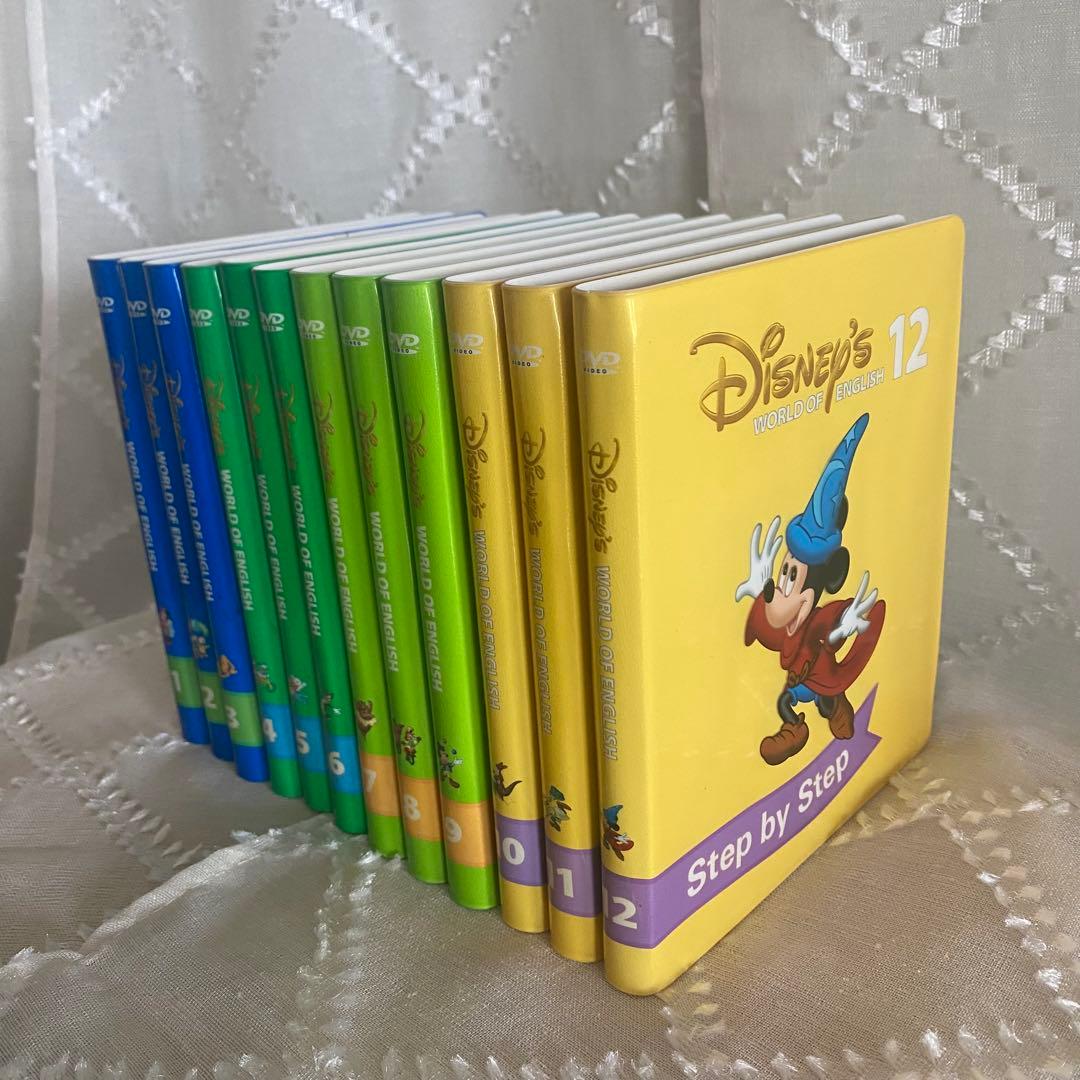 新品同様品多数 メイン フルセット ディズニー英語ステップバイステップ dwe