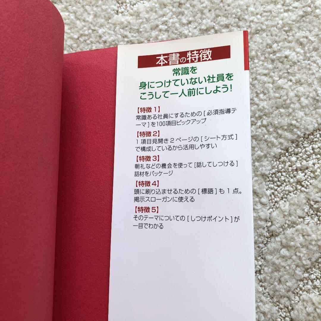 社員のしつけ100の実行シート