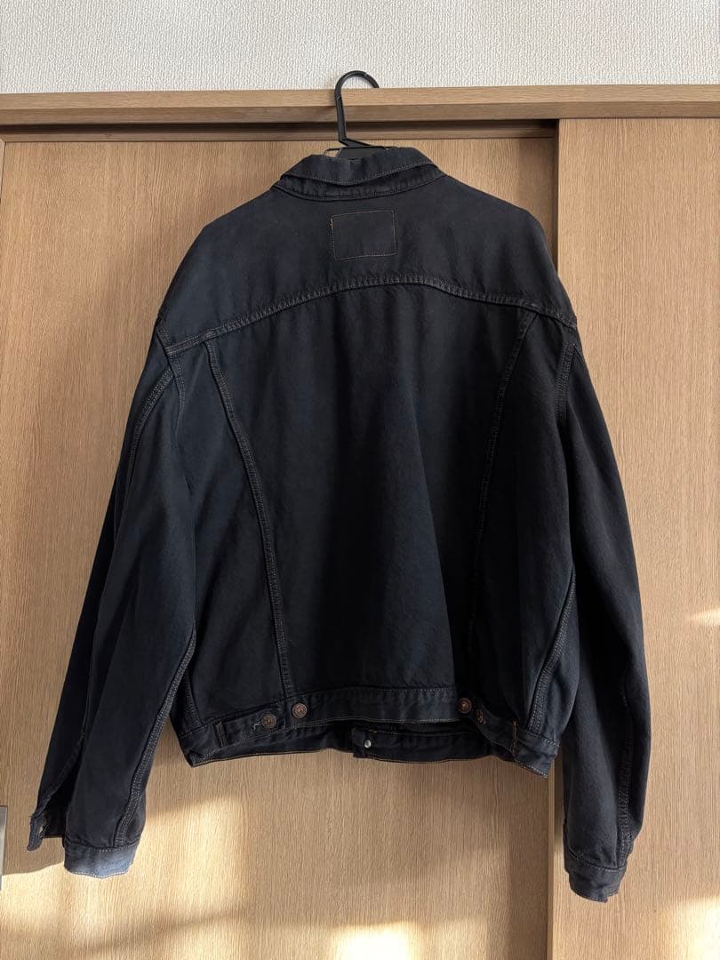 Levi’s 後染めブラック デニムジャケット　80s.90s USA製