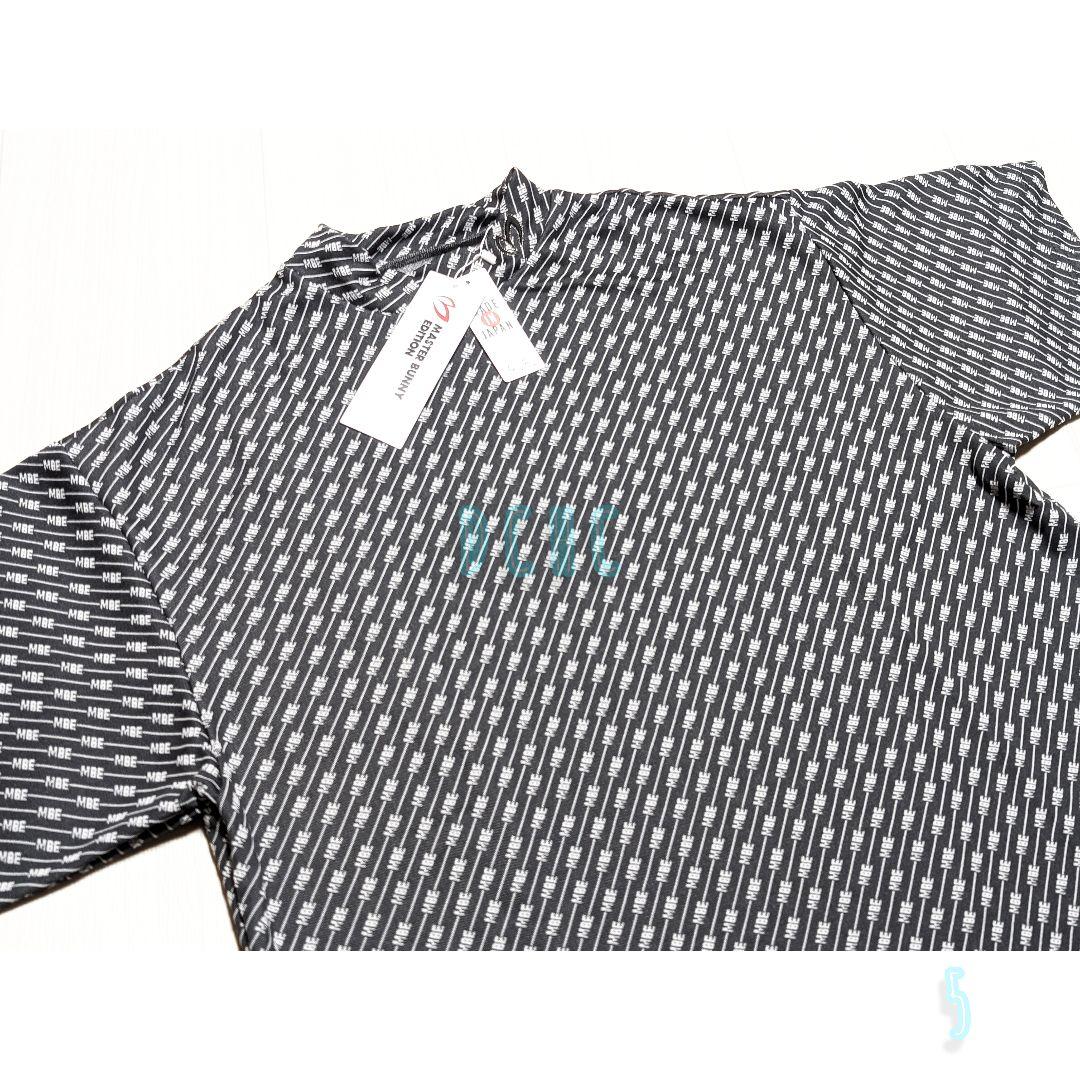 新品 【サイズ５(Ｌ)】【ブラック】マスターバニー　半袖　ハイネックシャツ